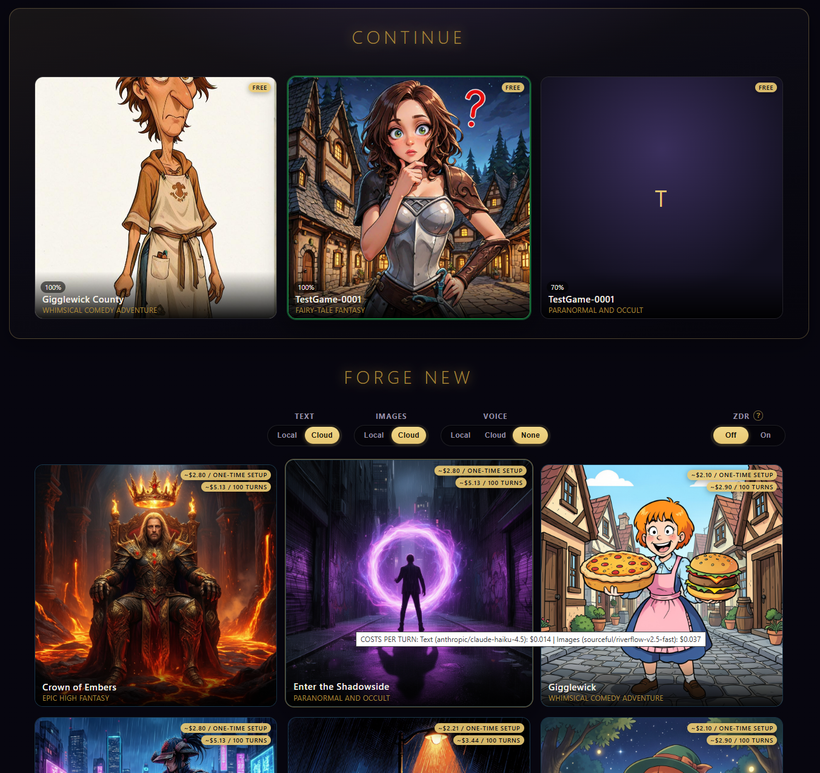 FableForge gameplay screenshot